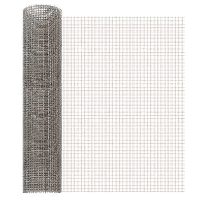 vidaXL Sieťová obrazovka 60 x 500 cm 3 Mesh Nerezová oceľ 201