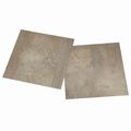 vidaXL Samo-lepiace podlahové dosky Tmavošedá a čierna 30,5 x 30,5 cm