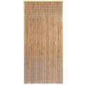 vidaXL Záves proti hmyzu do dverí, bambus 100x220 cm
