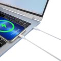 Večne recyklovateľný kábel USB-A - USB-C 1,5m 3A KR60-AC-00 biely