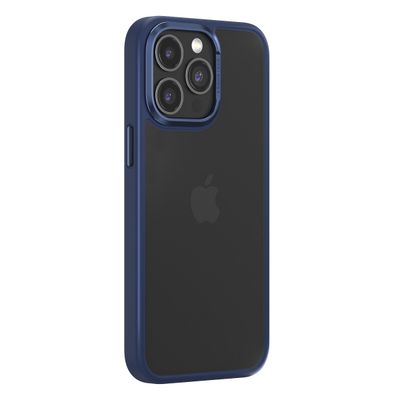 Puzdro Joy Elegant pre iPhone 15 Plus modrá farba