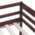 vidaXL Posteľný rám so zásuvkami a skrinkou borovica 90x200 cm