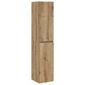 vidaXL Sada kúpeľňového nábytku 3 ks Dub artisan 33 x 34,5 x 160 cm