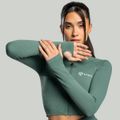 Dámský top Cropped Seamless Moss - STRIX, veľkosť L
