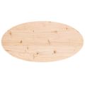 vidaXL Stolová doska 70x35x2,5 cm masívne borovicové drevo oválny tvar