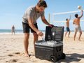 Chladiaci box TEESA TSA6002 40 l, 12 V/24 V/230 V/batéria, kolesá, kompresor, mraženie, Bluetooth