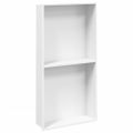 vidaXL Výklenok do sprchy matná biela 32x62x9 cm nerezová oceľ