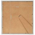 vidaXL Fotorámiky na stôl, koláž 3 ks,strieborné 20x20 cm, MDF