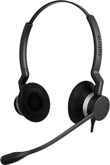 Jabra BIZ 2300/Stereo/QD/Drôt/Čierna