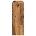 vidaXL Knižnica/deliaca stena staré drevo 100x33x94,5 cm