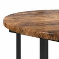 vidaXL Sada príručných stolíkov 2 ks Hnedá 50 x 50 x 50,5 cm