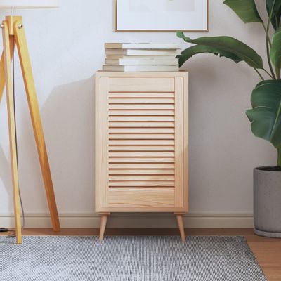 vidaXL Lamelové dvierka na skrinku 61,5x39,4 cm, borovicový masív