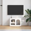 vidaXL TV skrinka ELST 60 x 35 x 40 cm Biela Kompozitné drevo