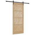 vidaXL Posuvné dvere ORKDAL 86 x 211 cm Borovicový masív