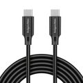 Kábel KRUGER & MATZ KM1260 Basic USB-C/USB-C 1m Black