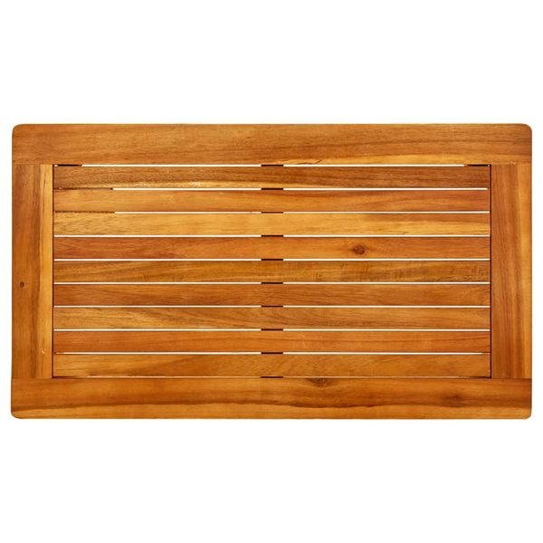 vidaXL Záhradný konferenčný stolík 70x40x36 cm akáciový masív