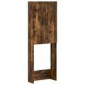vidaXL Toaletná skriňa HAARLEM Dymový dub 66 x 25,5 x 190 cm