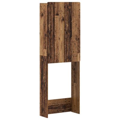vidaXL Toaletná skriňa ZWOLLE Staré drevo 66 x 25,5 x 190 cm