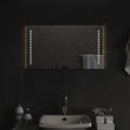 vidaXL LED kúpeľňové zrkadlo 40x70 cm