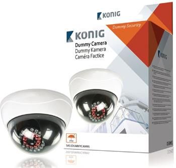 König SAS-DUMMYCAM95 - atrapa Dome kamery, aktívny IR
