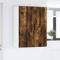 vidaXL Nástenná skrinka PORTO Dymová dub 80 x 31 x 100 cm