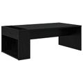 vidaXL Konferenčný stolík Čierny dub 95 x 50 x 34 cm Kompozitné drevo