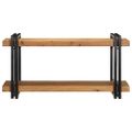 vidaXL Nástenná polica 90x33x45 cm Akácia z masívneho dreva
