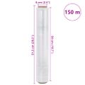 vidaXL Stretch Fólia 2 ks Transparentná 17 μm 50 cm x 150 m