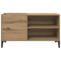 vidaXL Skrinka na platne dub artisan 84,5x38x48 cm kompozitné drevo