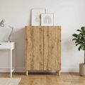 vidaXL Servírovacia skriňa Dub artisan 66 x 34,5 x 90 cm