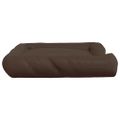 vidaXL Pelech pre psa a vankúš hnedý 135x110x23 cm oxfordská látka