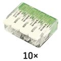 Páčková spojovacia svorka 4× 0,2–4 mm2, 10 ks