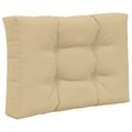 vidaXL Vankúš na vonkajšiu pohovku Polyester Béžová 60 x 60 cm