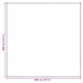 vidaXL Koberec do stanu Svetlosivá 400 x 400 cm Polyetylén