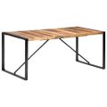 vidaXL Jedálenský stôl 180x90x75 cm, drevený masív