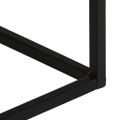 vidaXL Konzolový stolík 110x30x75 cm masívna akácia a železo