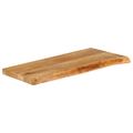 vidaXL Stolová doska živá hrana 90x30x2,5 cm masívne mango