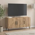 vidaXL TV skrinka 99 x 34,5 x 50 cm Dub artisan Kompozitné drevo