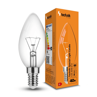 Technik Special Light špeciálna žiarovka C35 60W E14 teplá biela (TSL-C3560WE14)