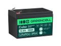 Green Cell LFPGC12V12AH CUBE LiFePO4 batéria 12Ah 12.8V 153.6Wh