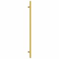 vidaXL Rukoväte na skrinku 10 ks zlaté 320 mm nehrdzavejúca oceľ