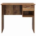 vidaXL Stôl Staré drevo 90 x 49 x 75 cm Kompozitné drevo
