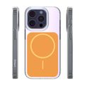 Puzdro Etteri Hidden Pearl na iPhone 15 Pro 6,1" oranžové