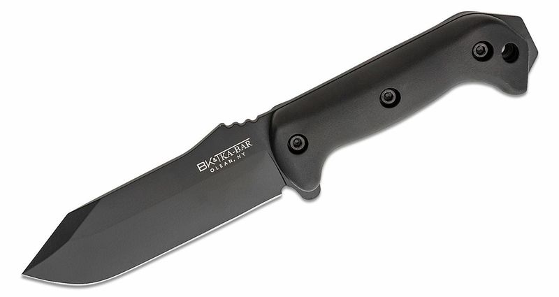 KA-BAR KB-BK10 BECKER CREWMAN nôž na prežitie 14 cm, celočierny, Zytel, puzdro nylon