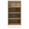 vidaXL Spodná skrinka "Riga" Artisan Dub 40x44,5x81,5 cm