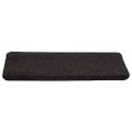 vidaXL Samolepiace nášľapy na schody 15 ks 65x24,5x3,5 cm antracitové