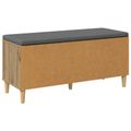 vidaXL Predsieňová lavica Remeselný Dub 100 x 38 x 46 cm