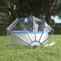vidaXL Bazénová kupola okrúhla 467x234 cm PVC