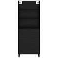 vidaXL Highboard 2 ks Čierny dub 69,5 x 34 x 180 cm