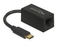 Sieťový adaptér - USB-C 3.2 Gen 1 - Gigabit Ethernet x 1 - čierna